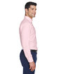 Devon & Jones Men's Crown Collection® Solid Oxford Woven Shirt PINK ModelSide