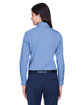Devon & Jones Ladies' Crown Collection Solid Oxford Woven Shirt LIGHT BLUE ModelBack