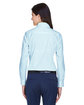 Devon & Jones Ladies' Crown Collection Solid Oxford Woven Shirt CRYSTAL BLUE ModelBack