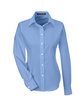 Devon & Jones Ladies' Crown Collection Solid Oxford Woven Shirt LIGHT BLUE OFFront