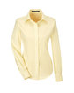 Devon & Jones Ladies' Crown Collection Solid Oxford Woven Shirt TRANSPRNT YELLOW OFFront