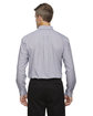 Devon & Jones Men's Crown Collection Banker Stripe Woven Shirt NAVY ModelBack
