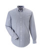 Devon & Jones Men's Crown Collection Banker Stripe Woven Shirt NAVY OFFront