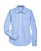Devon & Jones Ladies' Crown Collection Banker Stripe Woven Shirt  FlatFront