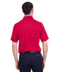 Devon & Jones Men's CrownLux Performance™ Plaited Polo with Pocket RED ModelBack
