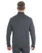 Devon & Jones Men's Manchester Fully-Fashioned Quarter-Zip Sweater  ModelBack