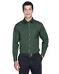Devon & Jones Men's Crown Collection® Solid Stretch Twill Woven Shirt  