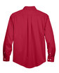 Devon & Jones Men's Crown Collection® Solid Stretch Twill Woven Shirt RED FlatBack