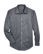 Devon & Jones Men's Crown Collection® Solid Stretch Twill Woven Shirt GRAPHITE FlatFront