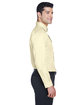 Devon & Jones Men's Crown Collection® Solid Stretch Twill Woven Shirt TRANSPRNT YELLOW ModelSide