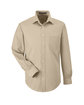 Devon & Jones Men's Crown Collection Tall Solid Stretch Twill Woven Shirt STONE OFFront