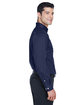Devon & Jones Men's Crown Collection Tall Solid Stretch Twill Woven Shirt NAVY ModelSide