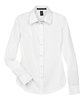 Devon & Jones Ladies' Crown Collection® Solid Stretch Twill Woven Shirt WHITE FlatFront