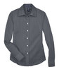 Devon & Jones Ladies' Crown Collection® Solid Stretch Twill Woven Shirt GRAPHITE FlatFront