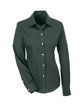 Devon & Jones Ladies' Crown Collection® Solid Stretch Twill Woven Shirt FOREST OFFront