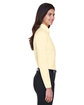 Devon & Jones Ladies' Crown Collection® Solid Stretch Twill Woven Shirt TRANSPRNT YELLOW ModelSide