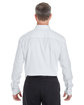 Devon & Jones Men's Crown Collection Royal Dobby Shirt WHITE ModelBack
