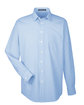 Devon & Jones Men's Crown Collection Striped Woven Shirt FRENCH BLUE/ WHT OFFront