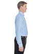 Devon & Jones Men's Crown Collection Striped Woven Shirt FRENCH BLUE/ WHT ModelSide