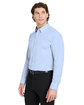 Devon & Jones CrownLux Performance Men's Microstripe Shirt FRENCH BLUE/ WHT ModelQrt