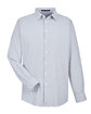 Devon & Jones CrownLux Performance™ Men's Micro Windowpane Shirt NAVY/ WHITE OFFront