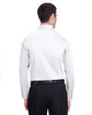 Devon & Jones Men's Crown Collection Stretch Broadcloth Slim Fit Woven Shirt WHITE ModelBack