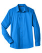 Devon & Jones Men's Crown Collection Stretch Broadcloth Slim Fit Woven Shirt FRENCH BLUE FlatFront