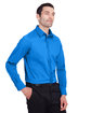 Devon & Jones Men's Crown Collection Stretch Broadcloth Slim Fit Woven Shirt FRENCH BLUE ModelQrt