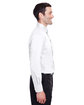 Devon & Jones Men's Crown Collection Stretch Broadcloth Slim Fit Woven Shirt WHITE ModelSide