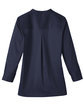 Devon & Jones Ladies' Crown Collection Stretch Broadcloth Three-Quarter Sleeve Blouse NAVY FlatBack