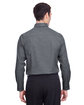 Devon & Jones Men's Crown  Collection® Stretch Pinpoint Chambray Shirt BLACK ModelBack