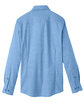 Devon & Jones Men's Crown  Collection® Stretch Pinpoint Chambray Shirt FRENCH BLUE FlatBack