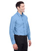 Devon & Jones Men's Crown  Collection® Stretch Pinpoint Chambray Shirt FRENCH BLUE ModelQrt