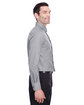 Devon & Jones Men's Crown  Collection® Stretch Pinpoint Chambray Shirt GRAPHITE ModelSide