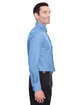 Devon & Jones Men's Crown  Collection® Stretch Pinpoint Chambray Shirt FRENCH BLUE ModelSide