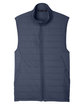 Devon & Jones Men's New Classics™ Charleston Hybrid Vest NAVY MELANGE/ NV FlatFront