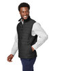 Devon & Jones New Classics® Men's Charleston Hybrid Vest BLK MELANGE/ BLK ModelQrt