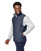 Devon & Jones New Classics® Men's Charleston Hybrid Vest NAVY MELANGE/ NV ModelQrt