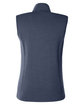 Devon & Jones Ladies' New Classics™ Charleston Hybrid Vest NAVY MELANGE/ NV OFBack