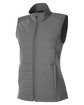 Devon & Jones Ladies' New Classics™ Charleston Hybrid Vest GRPHT MLNGE/ GRP OFQrt