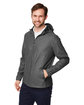 Devon & Jones Unisex New Classics™ Prescott Rain Jacket GRAPHITE ModelQrt