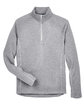 Devon & Jones Adult Bristol Sweater Fleece Quarter-Zip  FlatFront