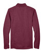 Devon & Jones Men's Bristol Full-Zip Sweater Fleece Jacket BURGUNDY HEATHER FlatBack