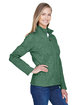 Devon & Jones Ladies' Bristol Full-Zip Sweater Fleece Jacket FOREST HEATHER ModelQrt