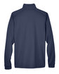 Devon & Jones Men's Newbury Colorblock Mélange Fleece Full-Zip NAVY/ NAVY HTHR FlatBack