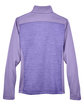 Devon & Jones Ladies' Newbury Colorblock Mélange Fleece Full-Zip GRAPE/ GRAPE HTH FlatBack