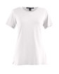 Devon & Jones Ladies' Perfect Fit™ Shell T-Shirt WHITE OFFront