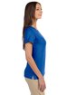 Devon & Jones Ladies' Perfect Fit™ Shell T-Shirt FRENCH BLUE ModelSide