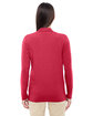 Devon & Jones Ladies' Perfect Fit™ Shawl Collar Cardigan RED ModelBack