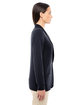 Devon & Jones Ladies' Perfect Fit™ Shawl Collar Cardigan BLACK ModelSide